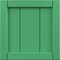 Ekena Millwork 12"W x 12"H True Fit PVC Framed Board-n-Batten Shutters Sample, Lilly Pads SAMPLE-TFPBFLP - alternate 1